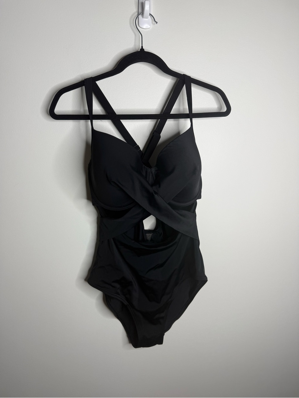 Cactus Black One Piece swimsuit size 14